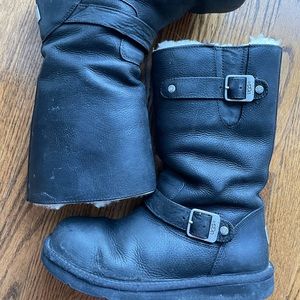 Leather Ugg Boots